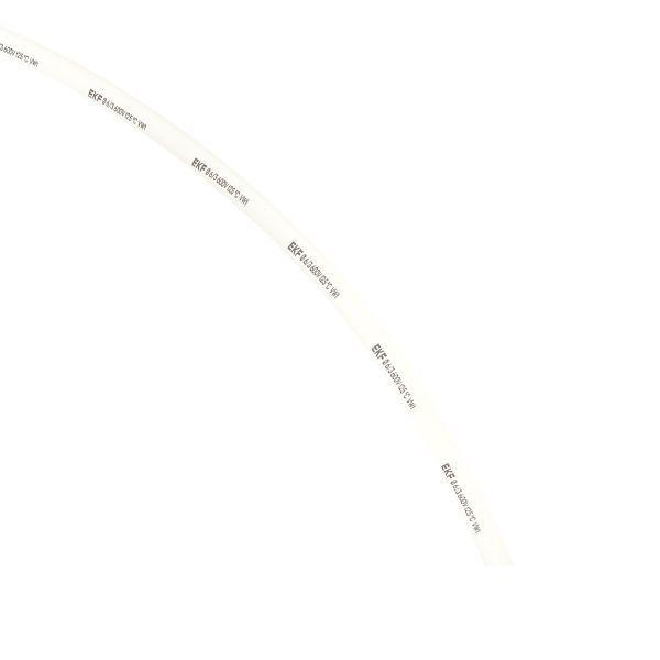 Трубка термоусадочная ТУТ нг 6/3 бел. (уп.100м) EKF tut-6-w