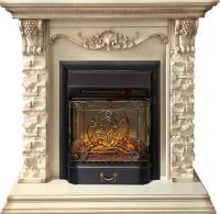 Royal Flame Каминокомплект Adriana - Cлоновая кость с очагом Majestic FX M Black RC