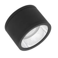 Светильник светодиодный DOWNLIGHT SURFACE ДПО 30Вт 3000К IP65 CRI80 угол 36град. d160мм черн. LEDVANCE 4058075769090