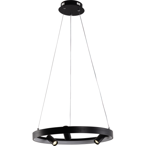 Светильник подвесной (подвес) Selena 6147-101 LED 77Вт 3000-6000К с пультом Rivoli Б0062238