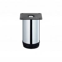 Ножка круглая регулируемая d50х100мм метал. хром Tech-Krep/Zitar 151290