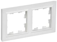 Рамка 2-м BRITE РУ-2-БрАБ арктич. бел. IEK BR-M22-K91