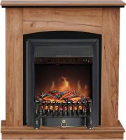 Royal Flame Каминокомплект Barcelona (разборный) - Дуб табачный с очагом Fobos FX Black