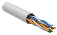 Кабель витая пара U/UTP кат.6 4х2х23AWG solid LSZH бел. (305м) (м) ITK LC1-C604-128