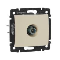 Розетка телевизионная TV СП Valena 1.5дБ 2400МГц с топологией "звезда" механизм сл. кость IEK 774329