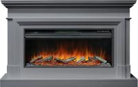 Royal Flame Каминокомплект Coventry - Серый (Ширина 1400 мм) с очагом Vision 42 LOG LED