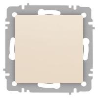 Выключатель 1-кл. СП Accent 6-101-02 10А IP20 250В AL/CU сл. кость Intro Б0063477