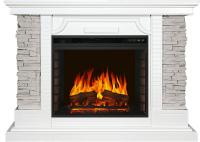 Royal Flame Каминокомплект Avignon - Белый / Сланец серый с очагом Vision 23 EF LED FX