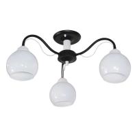 Светильник "Лири" 131 (Плафон 8330) НПБ 01-3х60-188 Е27 (ИМ) потолочный (es) черн. Элетех 1005405149