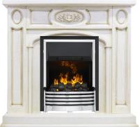 Dimplex Каминокомплект Florence - Слоновая кость с патиной с очагом Flagstaff