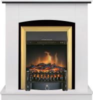 Royal Flame Каминокомплект Barcelona (Разборный) - Белый с черным с очагом Fobos FX Brass