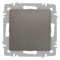 Кнопка Accent 6-109-09 10А-250В IP20 СУ титан Intro Б0063621