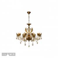 Подвесная люстра iLamp 61078-8 BR