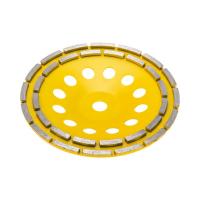 Чашка алмазная шлифовальная, двухрядная, 230х22,2мм KRANZ