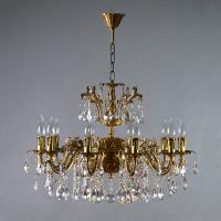 Подвесная люстра AMBIENTE by BRIZZI 2118/10 AB Tear Drop