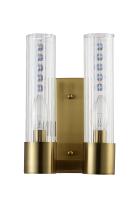 Crystal Lux Бра Crystal Lux OTONO AP2 BRASS/TRANSPARENTE