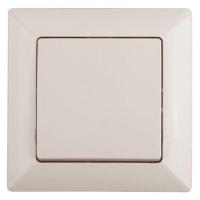 Кнопка включения СП Solo 4-109-02 10А 250В IP20 слон. кость Intro Б0053626