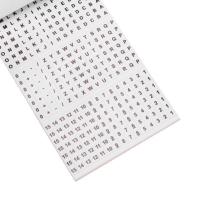 Маркеры самоклеящиеся МС-2 (цифры от 0 до 15, буквы A-Z, знаки +, -, /) REXANT