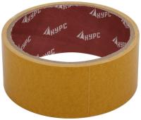 Лента-скотч клейкая двусторонняя 38ммх5м КУРС 11802