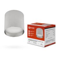 Светильник НПБ ЦИЛИНДР-GX53-TB-CH 90х90мм потолочн. под лампу GX53 хром IN HOME 4690612045726