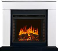 Royal Flame Каминокомплект Bergen 23 CRM (Разборный) - Белый с черным с очагом Vision 23 EF LED FX