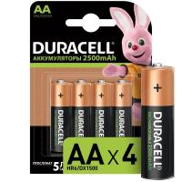 Аккумулятор HR6-4BL 2400мА.ч предзаряжен. (блист.4шт) Duracell Б0014863