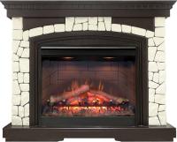 Dimplex Каминокомплект Glasgow - Темный дуб / Белый (Высота 1070 мм) с очагом Symphony 26'' DF2608-INT