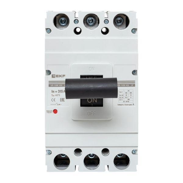 Выключатель автоматический 3п 400/315А 42кА ВА-99М PROxima EKF mccb99-400-315m