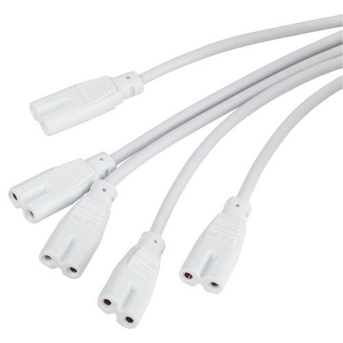 Разветвитель сетевой для фитолампы FITO 5х IEC C7 (2 pin) 2 м для подключения 5 светильников Эра Б0060525