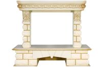 Royal Flame Портал Royal Flame Pierre Luxe LORD - Слоновая кость / Белый