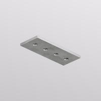 Соединитель для шинопровода Denkirs TR5730-AL