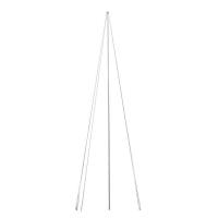 Мачта молниеприемная d40мм L5000 с оттяжками St PROxima EKF lp-5000-40-st