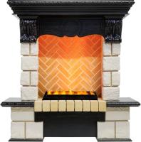 Dimplex Каминокомплект Pierre Luxe - Венге / Шампань (Высота 975мм) с очагом Cassette 400 LNH-INT PS (без дров)