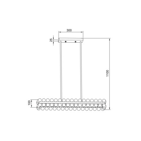 Люстра на штанге Vele Luce VL4143L26