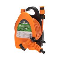 Катушка мини со шлангом, 10мм, 10м, пистолет-распылитель ЧЕТЫРЕ СЕЗОНА