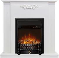 Royal Flame Каминокомплект Capri - Белое дерево делюкс с очагом Fobos FX M Black RC