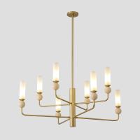 Crystal Lux Люстра Crystal Lux SIMPLY SP8 BRASS
