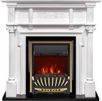 Royal Flame Каминокомплект Oxford - Белый с очагом Aspen Gold