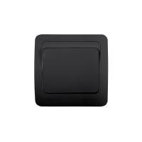 Выключатель 1-кл. CLASSICO 2021B черн. IN HOME 4690612061078