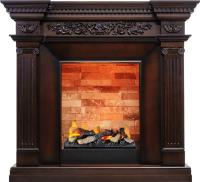 Dimplex Каминокомплект Amalfi - Махагон коричневый антик с очагом Cassette 400 LNH-INT (с дровами)