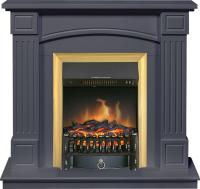 Royal Flame Каминокомплект Boston - Серый графит (Высота 925см) с очагом Fobos FX Brass