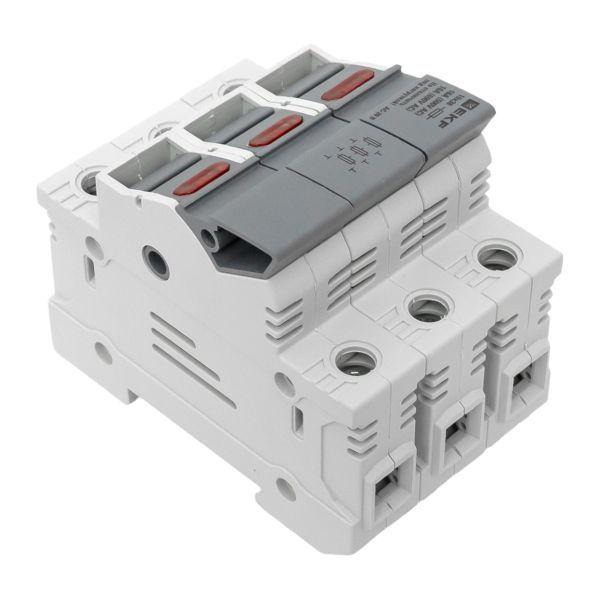 Предохранитель-разъединитель DF 10х38 3п (тип ПВЦ) EKF df103-e