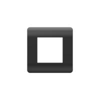 Рамка 1-м NEW3-E черн. CHINT 431495