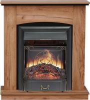 Royal Flame Каминокомплект Barcelona (разборный) - Дуб табачный с очагом Majestic FX Black