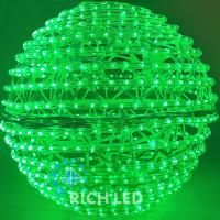 Светодиодный шар Rich LED ГАЛАКТИКА, 50 см, композит, зеленый