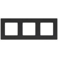 Рамка 3-м 12-5203-12 Классик графит ЭраБ0067729
