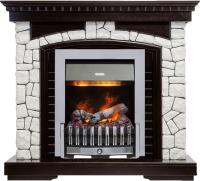 Dimplex Каминокомплект Glasgow - Венге / Белый с очагом Danville Chrome FB2