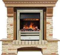 Dimplex Каминокомплект Pierre Luxe - Дуб / Сланец с очагом Cavendish