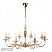 Подвесная люстра iLamp 1030-8GD