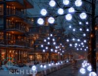 Светодиодный шар Rich LED КОМПОЗИТ, 30 см, белый